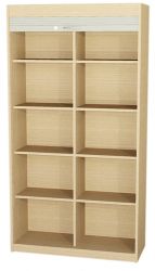 Hochschrank mit Jalousientr und Mittelwand