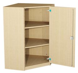 Eckschrank, mit Tr