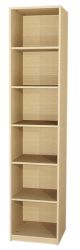 Hochschrank, 6 OH, schmal, offen