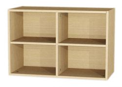 Hngeschrank, offen, mit Mittelwand