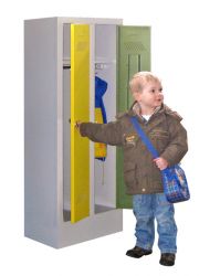 Garderobenschrank fr Kindergrten