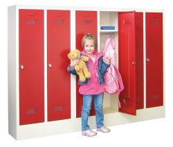 Garderobenschrank fr Kindergrten