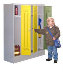 Garderobenschrank fr Kindergrten