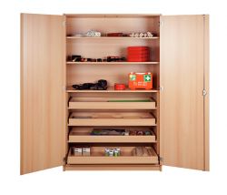 Werkschrank mit Rollauszgen